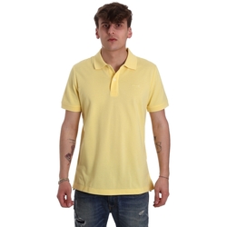 Abbigliamento Uomo T-shirt & Polo Geox M0210B T2649 Giallo