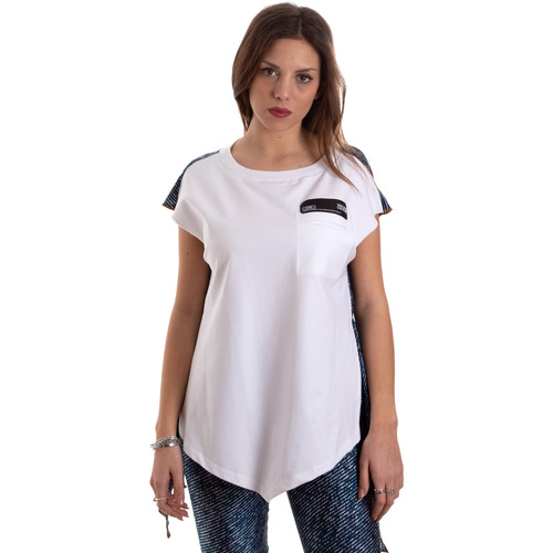Abbigliamento Donna T-shirt & Polo Versace D3HVB657S0683904 Bianco