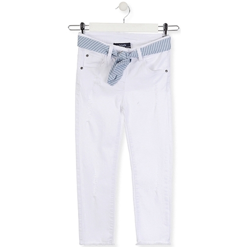 Abbigliamento Unisex bambino Pantaloni Losan 014-9011AL Bianco