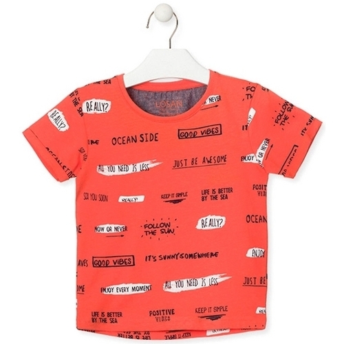 Abbigliamento Unisex bambino T-shirt & Polo Losan 015-1003AL Arancio