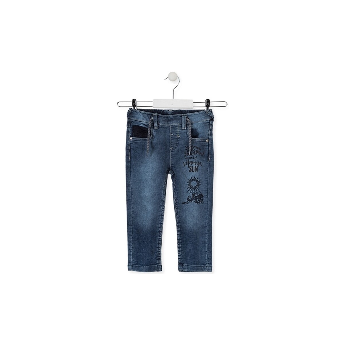 Abbigliamento Unisex bambino Pantaloni Losan 015-6023AL Blu