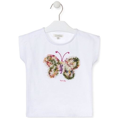 Abbigliamento Unisex bambino T-shirt & Polo Losan 016-1790AL Bianco