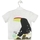 Abbigliamento Unisex bambino T-shirt maniche corte Losan 017-1012AL Bianco