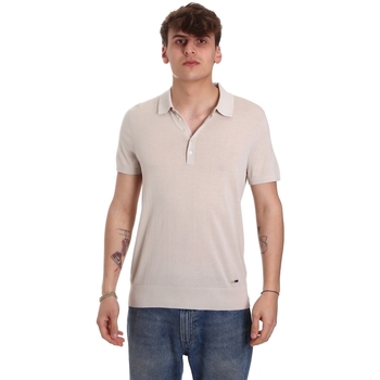 Abbigliamento Uomo T-shirt & Polo Gaudi 011BU53011 Beige