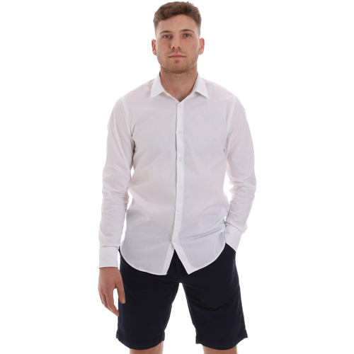 Abbigliamento Uomo Camicie maniche lunghe Sseinse CE506SS Bianco