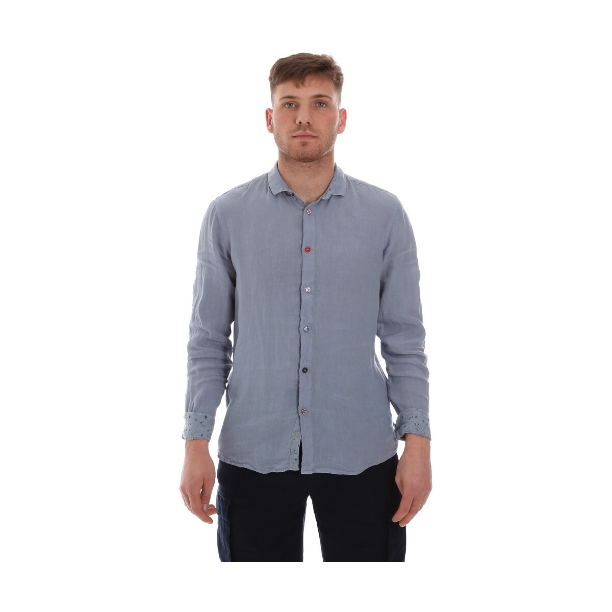 Abbigliamento Uomo Camicie maniche lunghe Sseinse CE538SS Blu