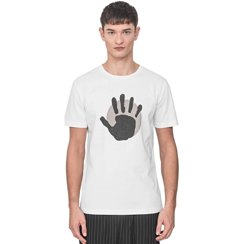 Abbigliamento Uomo T-shirt & Polo Antony Morato MMKS01765 FA100144 Bianco