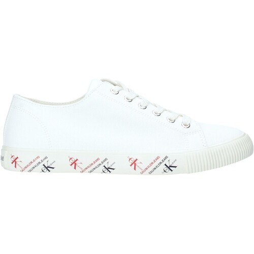 Scarpe Uomo Sneakers Calvin Klein Jeans B4S0668 Bianco