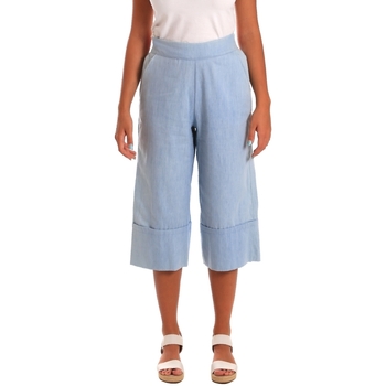 Abbigliamento Donna Pantaloni Y Not? 18PEY043 Blu
