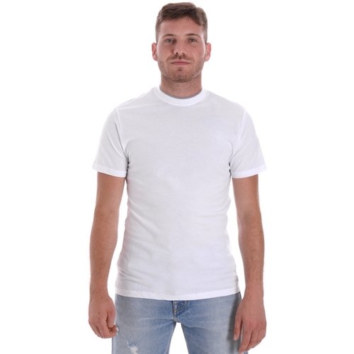 Abbigliamento Uomo T-shirt & Polo Les Copains 9U9013 Bianco