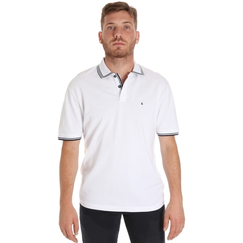 Abbigliamento Uomo T-shirt & Polo Les Copains 9U9020 Bianco