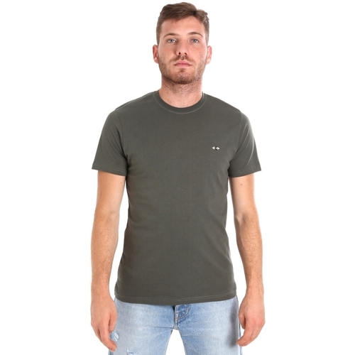 Abbigliamento Uomo T-shirt & Polo Les Copains 9U9011 Verde