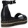 Scarpe Donna Sandali Bueno Shoes Q5908 Nero