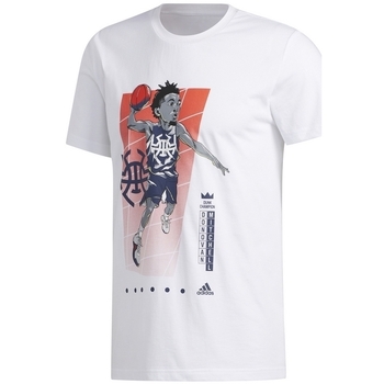 Abbigliamento Uomo T-shirt & Polo adidas Originals FM4760 Bianco