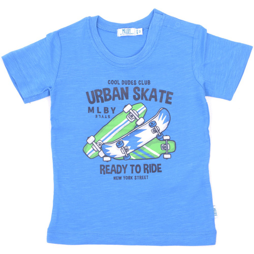 Abbigliamento Unisex bambino T-shirt & Polo Melby 20E7370 Blu