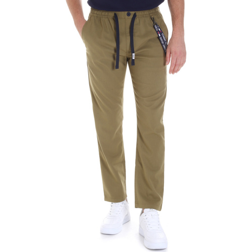 Abbigliamento Uomo Pantaloni Tommy Jeans DM0DM07826 Verde