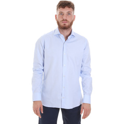 Abbigliamento Uomo Camicie maniche lunghe Les Copains 20P.887 P3196SL Blu