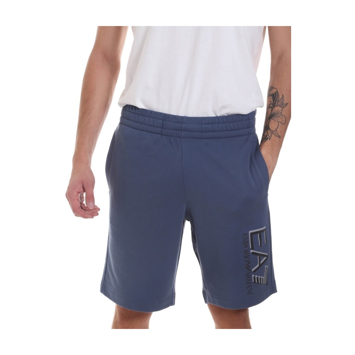 Abbigliamento Uomo Shorts / Bermuda Ea7 Emporio Armani 3HPS73 PJ05Z Blu