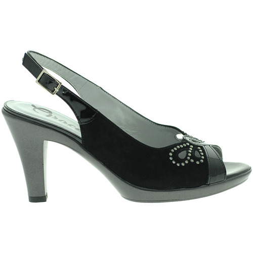 Scarpe Donna Sandali Grace Shoes E8174 Nero