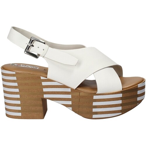 Scarpe Donna Sandali Grace Shoes 57259 Bianco