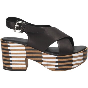 Scarpe Donna Sandali Grace Shoes 57259 Nero