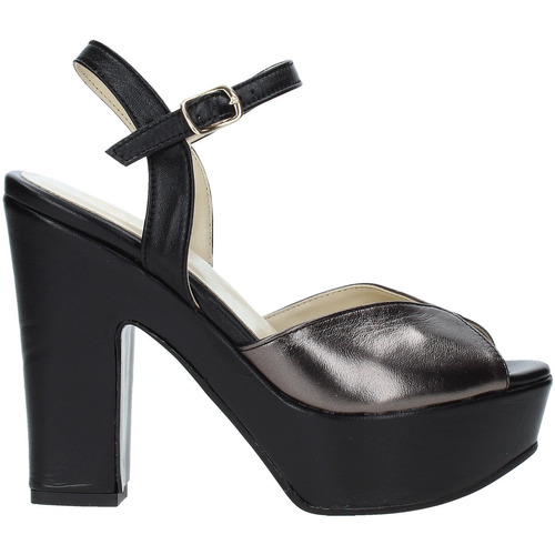 Scarpe Donna Sandali Grace Shoes TQ 074 Nero