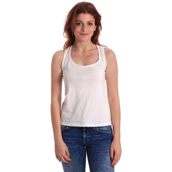 Abbigliamento Donna Top / T-shirt senza maniche Fornarina SE175L04JG0709 Bianco