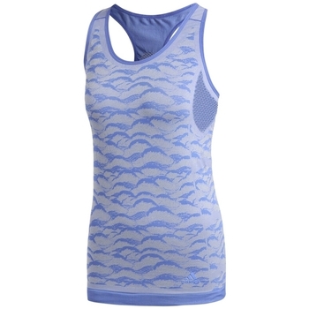 Abbigliamento Donna Top / T-shirt senza maniche adidas Originals CF5138 Blu