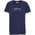 T-shirt Tommy Jeans  Flag on script tee