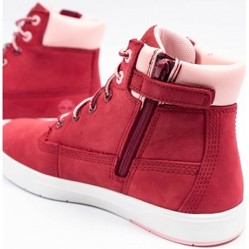Timberland Davis square 6 in side zip Rosso