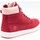 Scarpe Bambina Sneakers alte Timberland Davis square 6 in side zip Rosso