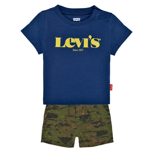 Abbigliamento Bambino Completo Levi's 6EC678-U29 Multicolore