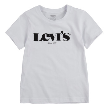 Abbigliamento Bambino T-shirt maniche corte Levi's GRAPHIC TEE Bianco
