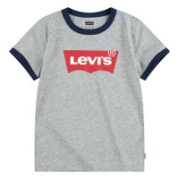 Abbigliamento Bambino T-shirt maniche corte Levi's BATWING RINGER TEE Grigio