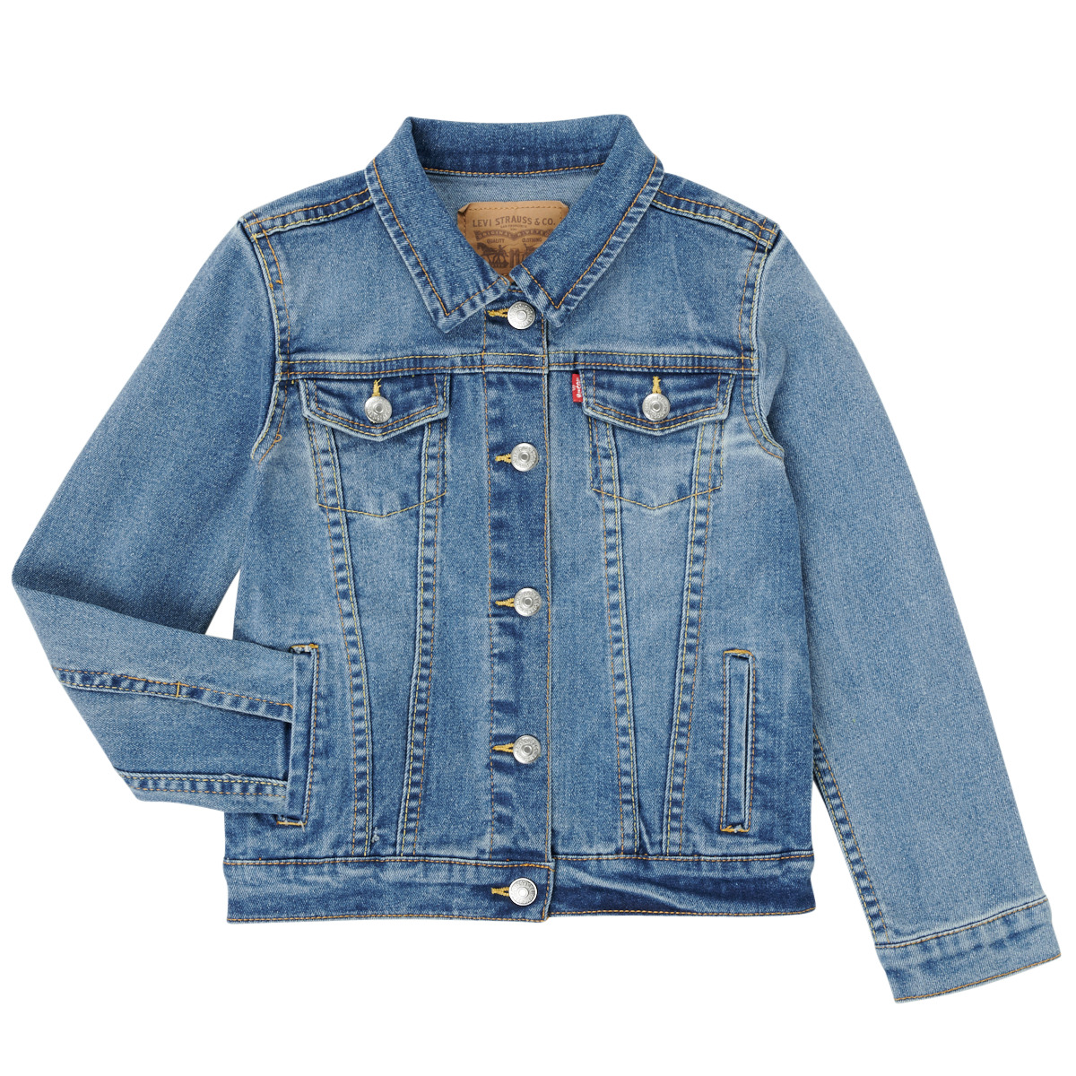 Abbigliamento Bambina Giacche in jeans Levi's 4E4388-M0K Blu