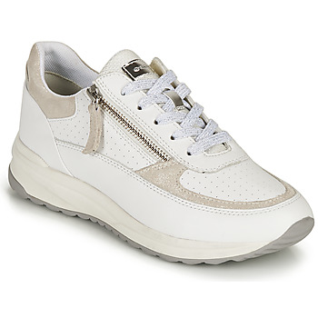 Scarpe Donna Sneakers basse Geox D AIRELL A Bianco / Beige