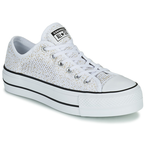 Scarpe Donna Sneakers basse Converse CHUCK TAYLOR ALL STAR LIFT BREATHABLE OX Bianco