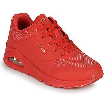 Scarpe Donna Sneakers basse Skechers UNO STAND ON AIR Rosso