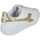 Scarpe Unisex bambino Sneakers Diadora 101.176596 01 C1070 White/Gold Oro