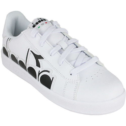 Scarpe Unisex bambino Sneakers Diadora 101.176274 01 C0351 White/Black Nero