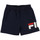 Abbigliamento Unisex bambino Shorts / Bermuda Fila Kids classic basic shorts Nero