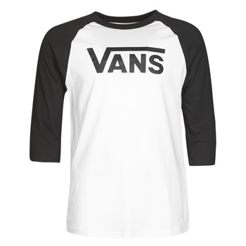 Abbigliamento Uomo T-shirts a maniche lunghe Vans VANS CLASSIC RAGLAN Bianco / Nero