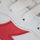Scarpe Unisex bambino Sneakers Diadora 101.173301 01 C0673 White/Red Rosso