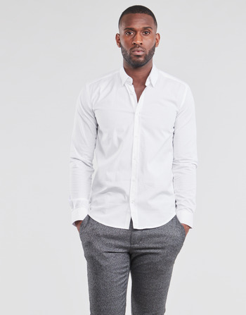 Abbigliamento Uomo Camicie maniche lunghe BOTD OMAN Bianco
