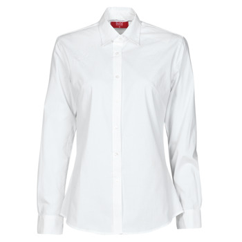 MODA DONNA Camicie & T-shirt Pieghettato sconto 95% Bianco L Peace & Love Camicia 