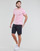 Abbigliamento Uomo T-shirt maniche corte Polo Ralph Lauren T-SHIRT AJUSTE COL ROND EN COTON LOGO PONY PLAYER Rosa