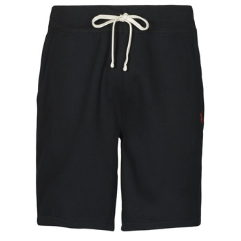 Abbigliamento Uomo Shorts / Bermuda Polo Ralph Lauren SHORT MOLTONE EN COTON LOGO PONY PLAYER Nero