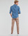 Abbigliamento Uomo Camicie maniche lunghe Polo Ralph Lauren CHEMISE CINTREE SLIM FIT EN JEAN DENIM BOUTONNE LOGO PONY PLAYER Blu