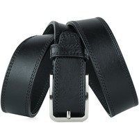 Accessori Uomo Cinture Jaslen Formal Leather Nero