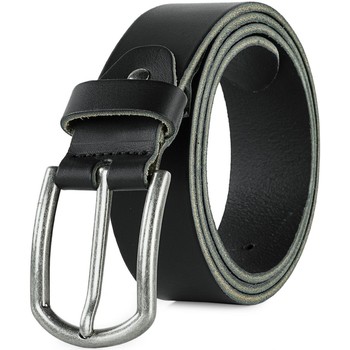 Accessori Cinture Jaslen Hebijon Leather Nero